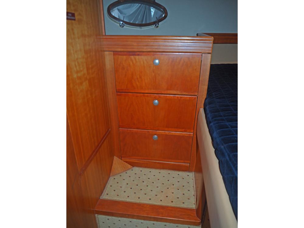 Cabin en avant, H&eacute;bergements